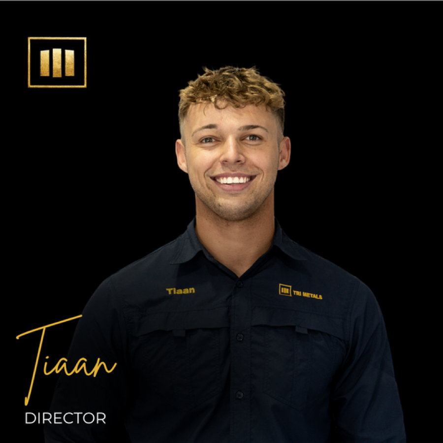 Tiaan, Tri Metals director